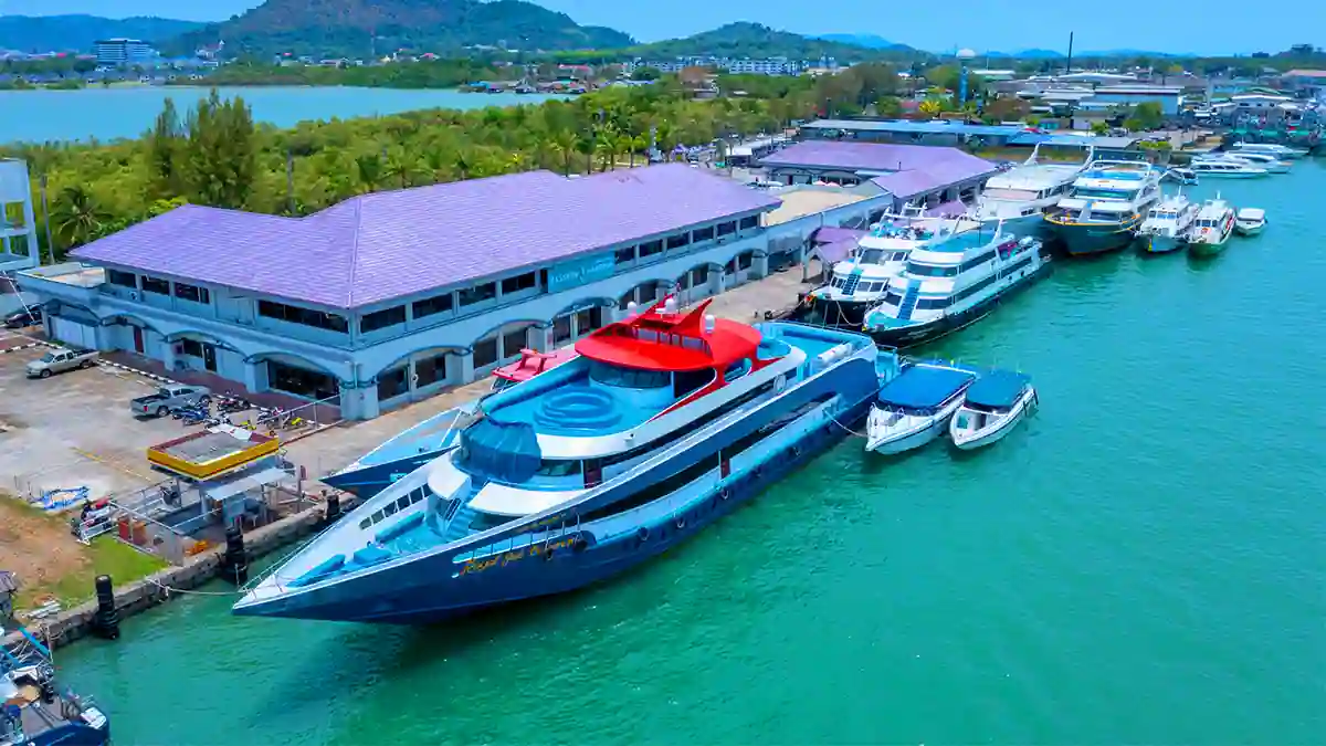 Ferries from phuket to phi phi phuket ferry rassada pier phuket